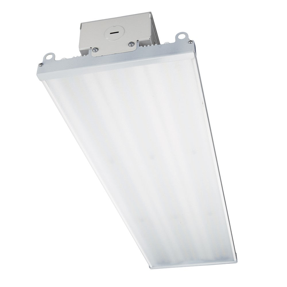 2 Foot LED High Bay Light, 165 Watt, 22275 Lumens, 80+ CRI, 0-10V Dimmable, 160 Degree Beam Angle, Frosted Lens, 120-277V-by-TCP