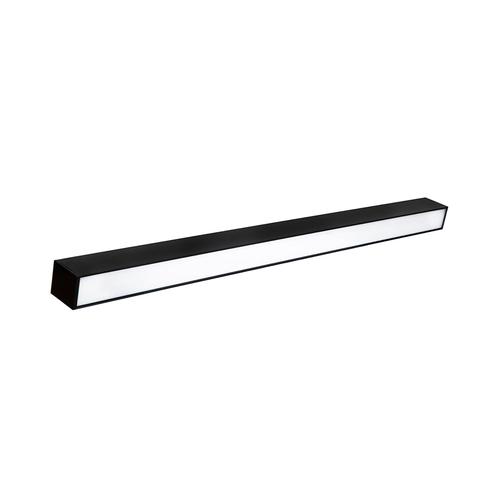 4 Foot Linear Pendant Light, 50 Watt, 6500 Lumens, 3K / 4K / 5K, 80+ CRI, 120-277V