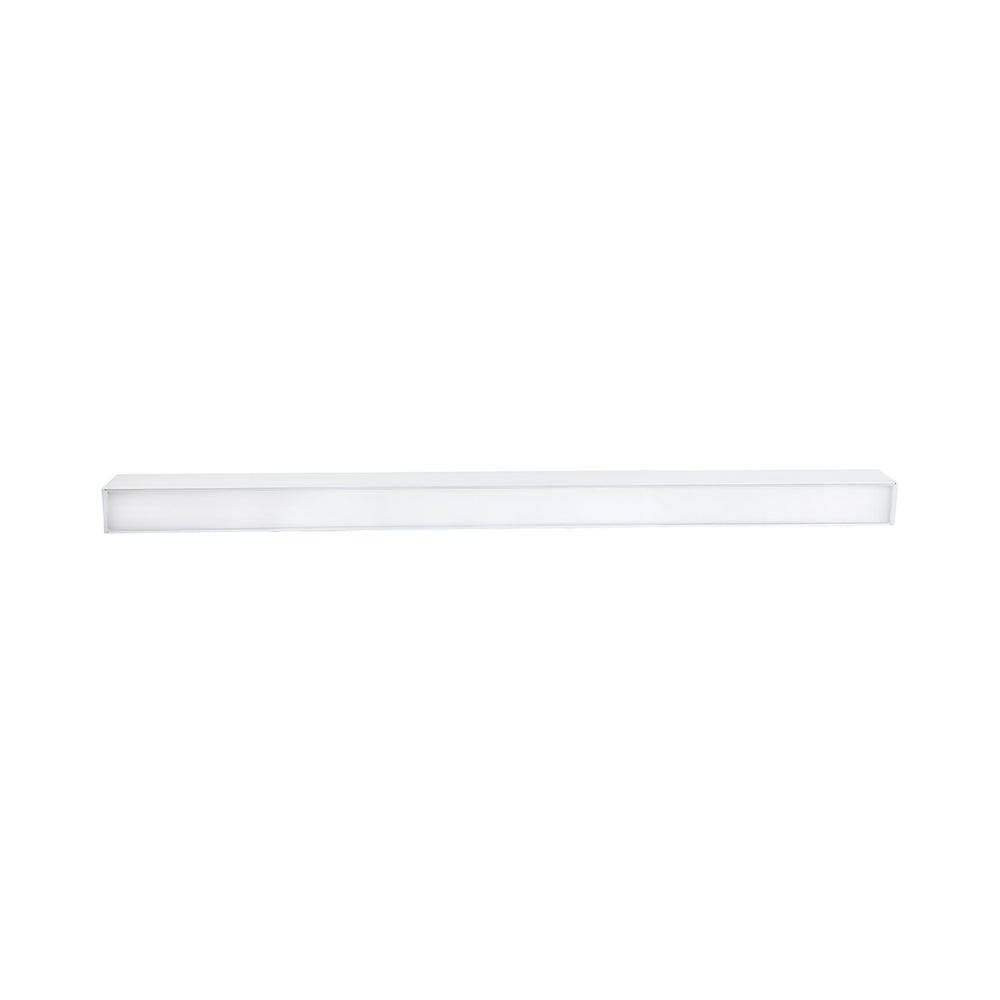 4 Foot Linear Pendant Light, 50 Watt, 6500 Lumens, 3K / 4K / 5K, 80+ CRI, 120-277V