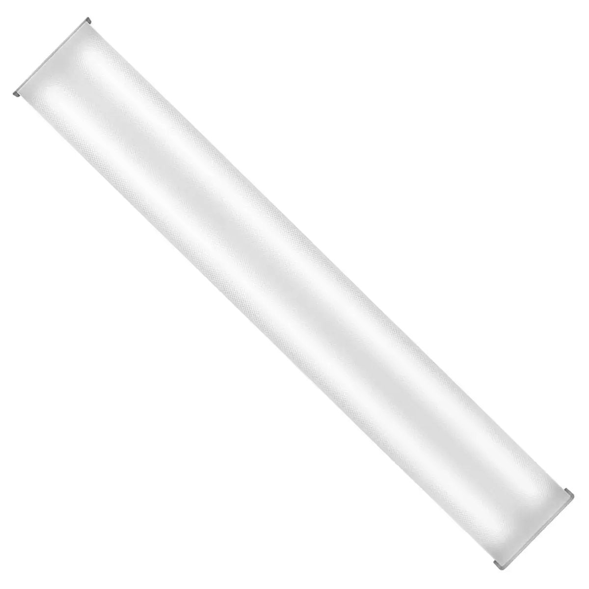 4 Foot Wrap Lighting Fixture, 22 Watt, 2992 Lumens, 82+ CRI, 0-10V Dimmable, Anti-UV Frosted Prismatic Polycarbonate Lens, 120-277V