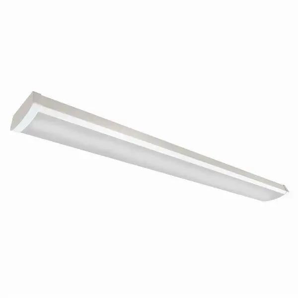 4&#39; Wrap Fixture, 40 Watt, 4680 Lumens, 80+ CRI, 0-10V Dimmable, White Frosted Diffuser, 120-277V