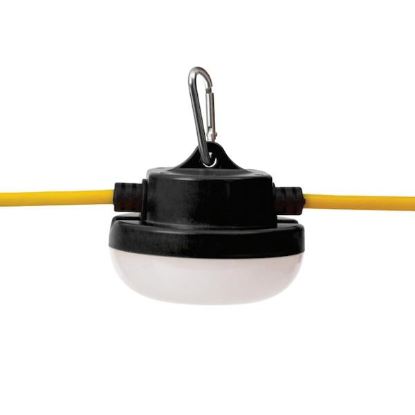 50 Foot Temp String Light, 40 Watt, 5000 Lumens, 5000K, 80+ CRI, IP65 Rated, 120 Degree Beam Angle, 120V