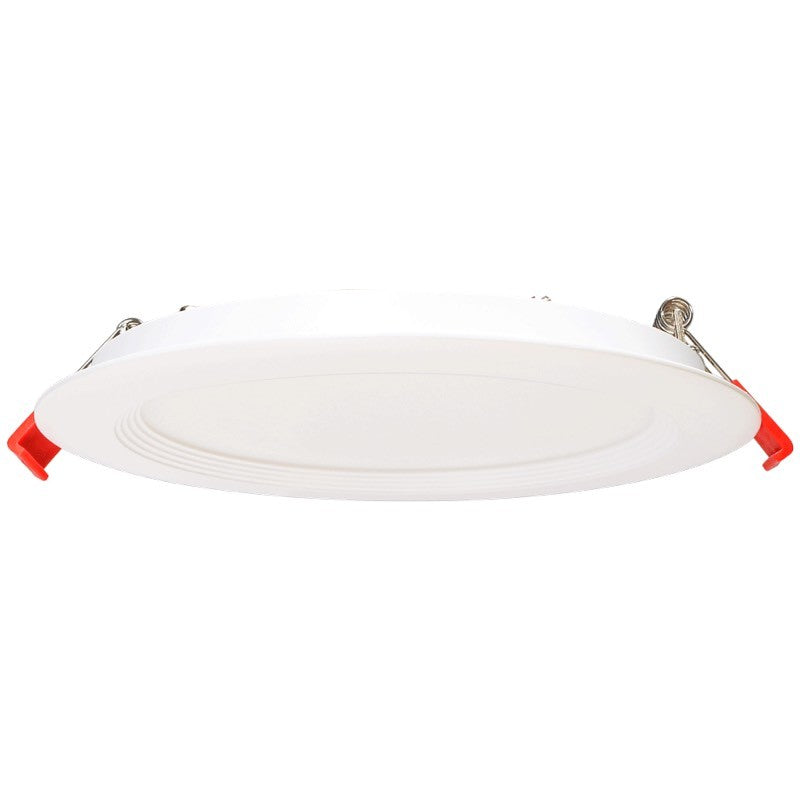 6 Inch Baffle Recessed Lighting Fixture, 12 Watt, 940 Lumens, 27K / 3K / 35K / 4K / 5K, 80 CRI, Dimmable, 110 Degree Beam Angle, IP44 Rating, Energy Star Rated, 120V