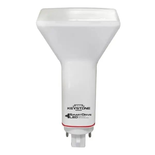 CFL 4 Pin LED Replacement, 11 Watt, 1050 Lumens, 80+ CRI, G24q/GX24q Base, Ballast Dependent