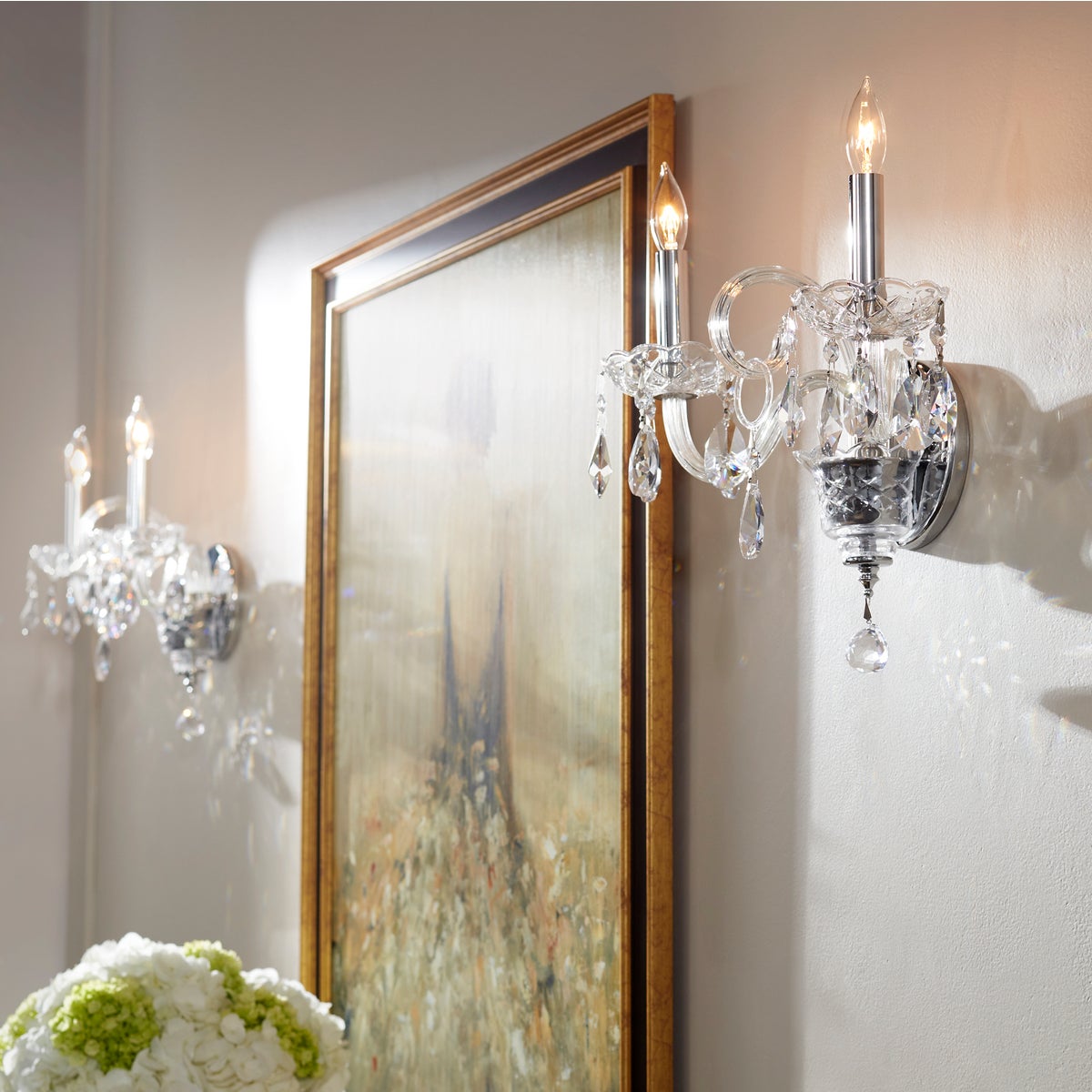 Crystal Wall Sconce