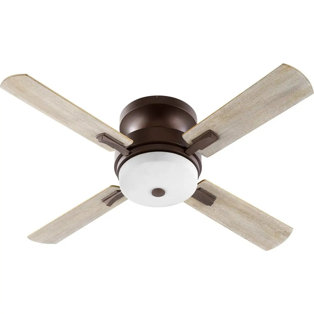 Flush Mount Ceiling Fan with Light