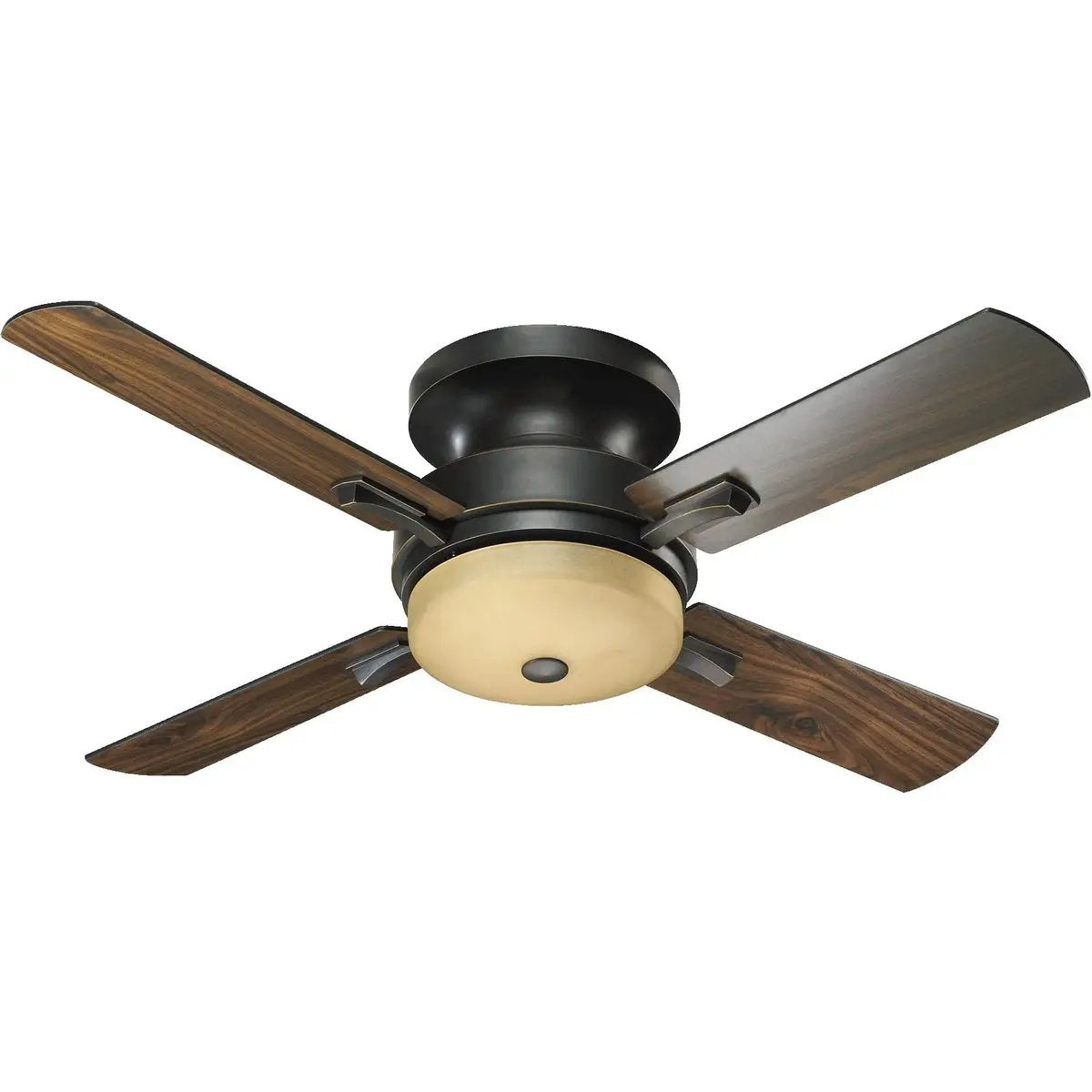 Flush Mount Ceiling Fan with Light