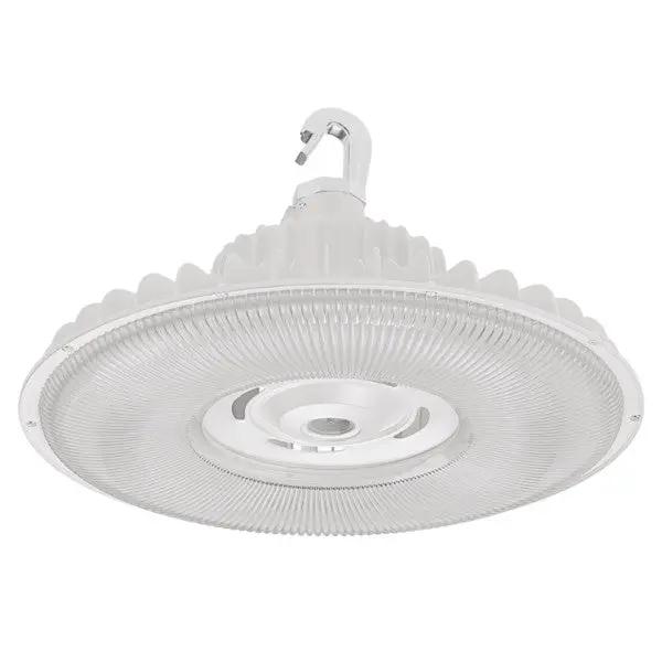 High Bay LED Light Fixture, 175 Watt, 24500 Lumens, 83 CRI, 0-10V Dimmable, 110 Degree Beam Angle, IP69K Rated, Polycarbonate Prismatic Lens, 120-277V