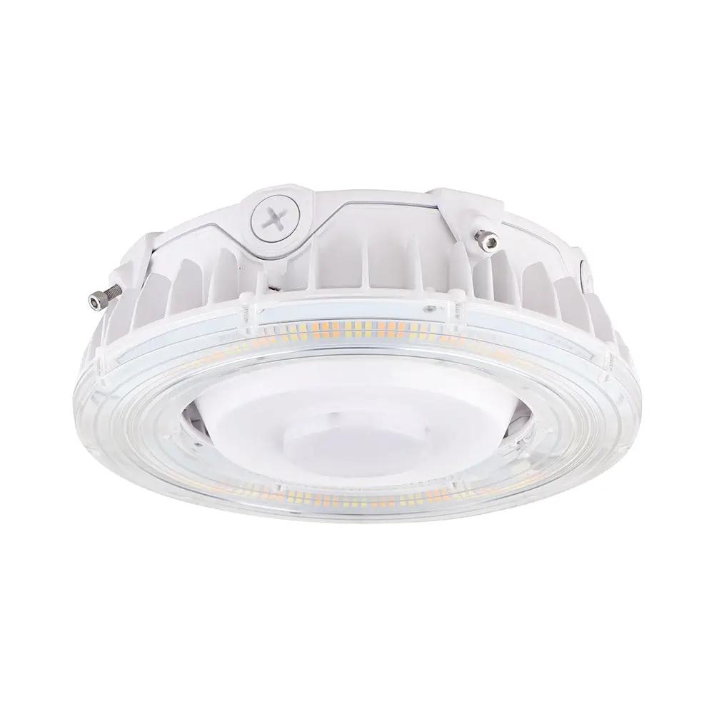 Outdoor Canopy Light, 100 Watt, 12500 thru 14000 Lumens, Color Selectable, 35K / 4K / 5K, 80+ CRI, 0-10V Dimmable, IP65 Rated, 100-277V