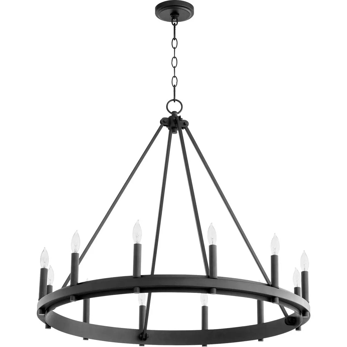 Wagon Wheel Chandelier