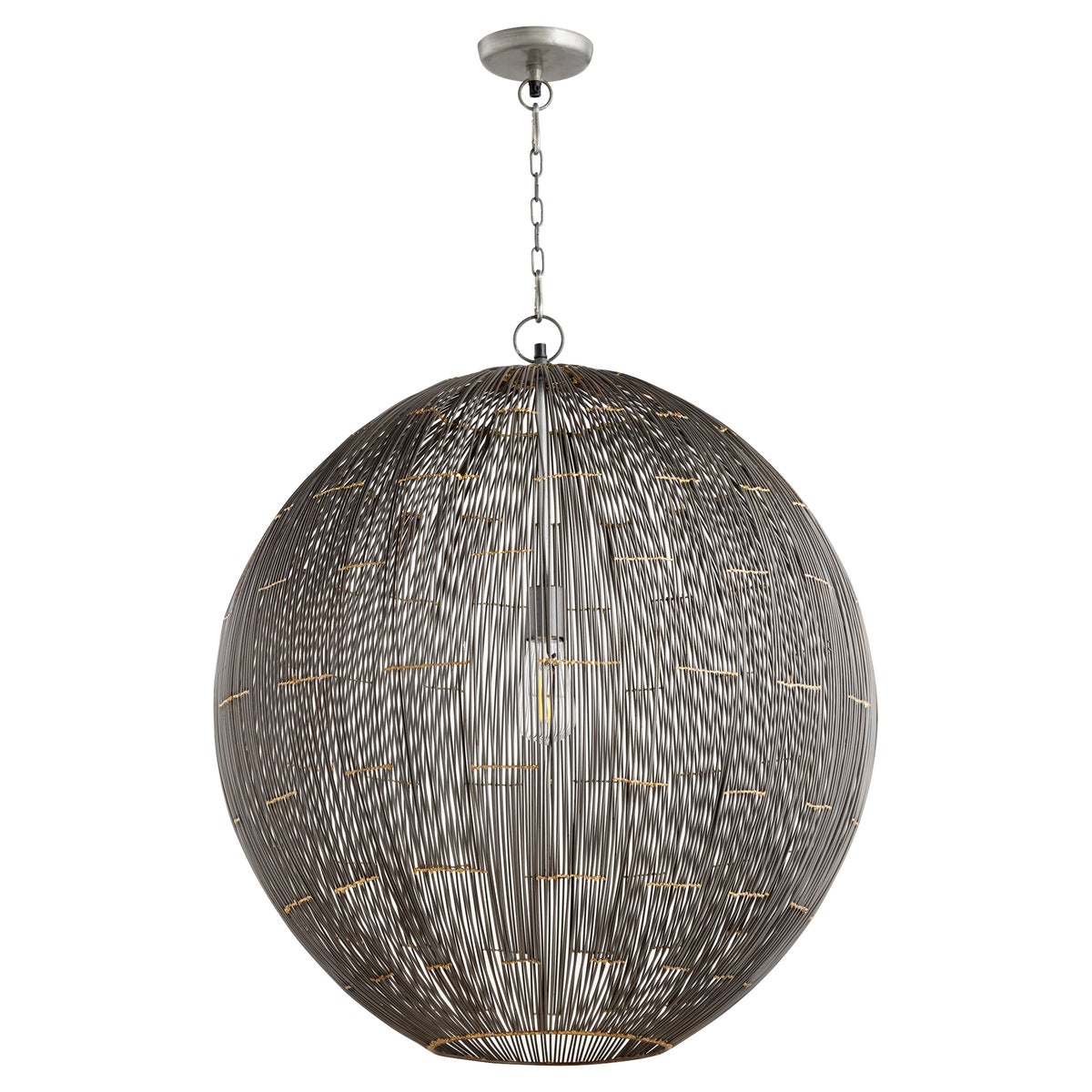 Wire Sphere Pendant Light