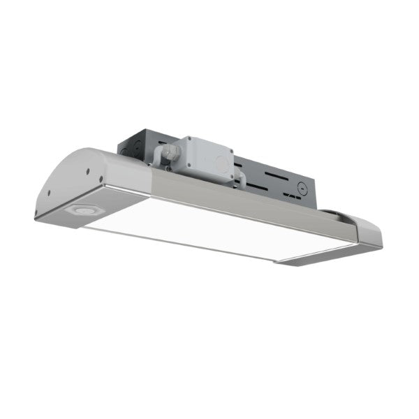 High Bay LED Lighting Fixture, 88 Watt, 14000 Lumens, 4K / 5K, 80+ CRI, 0-10V Dimmable, 110 Degree Beam Angle, Polycarbonate Frosted Lens, 120-277V-by-Litetronics