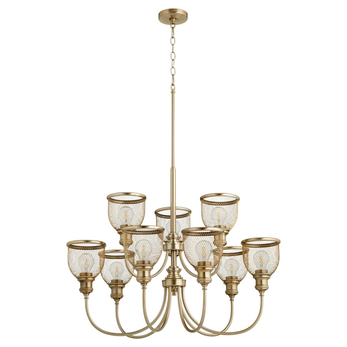 Industrial Chandelier-by-Quorum International