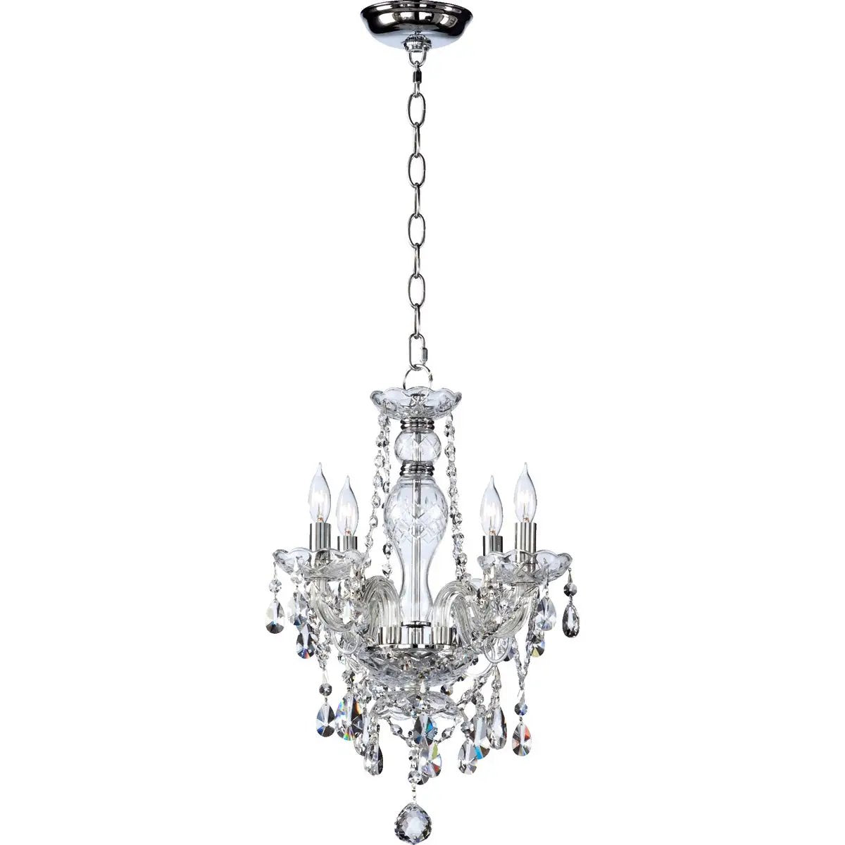 Mini Crystal Chandelier-by-Quorum International