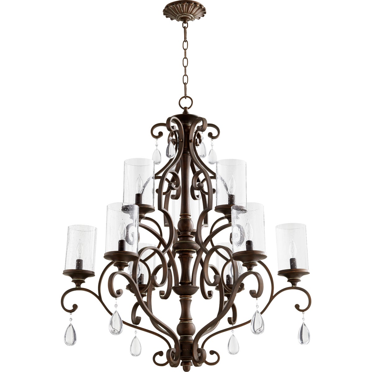 Spanish Chandelier-by-Quorum International